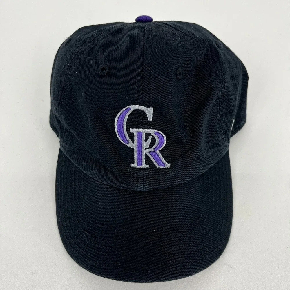 47 Brand Colorado Rockies MLB Kids Youth Baseball Cap Black Adjustable Hat